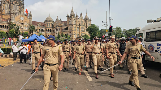 Maratha protesters